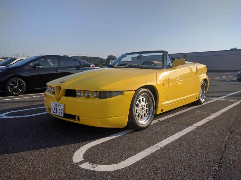 Illustration for article titled Cars and Coffee, Nagoya: Lazy cell phone pics edition